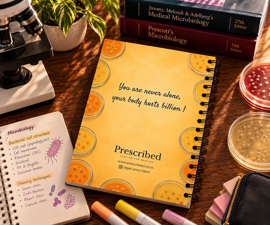 Microbiology Notebook – Subject-Themed A4 | Prescribed