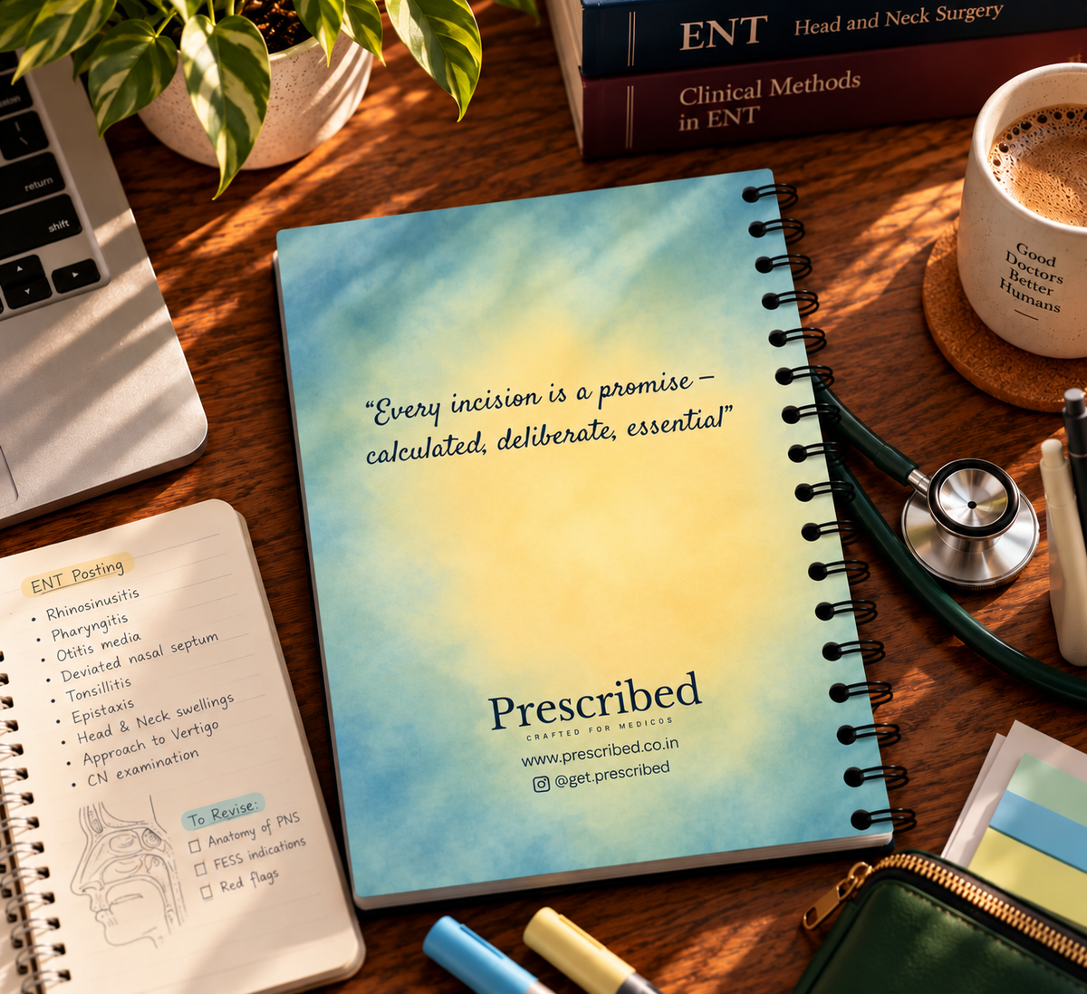 Surgery Notebook – Subject-Themed A4 | Prescribed
