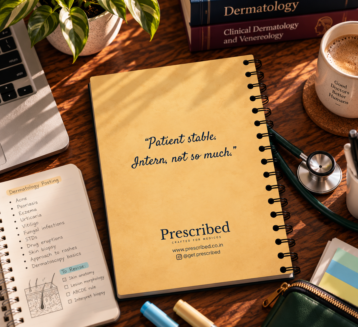 General Medicine Notebook – Subject-Themed A4 | Prescribed