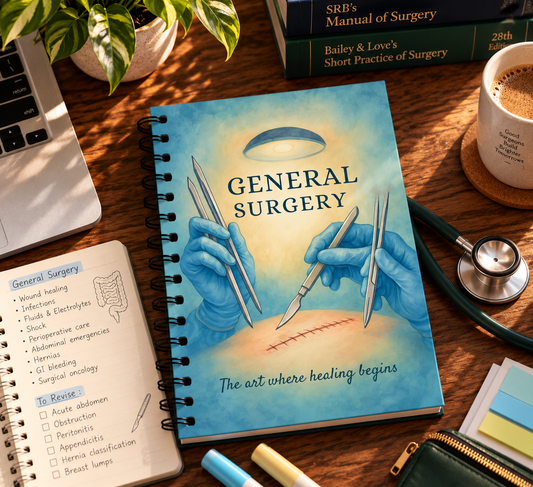 Surgery Notebook – Subject-Themed A4 | Prescribed