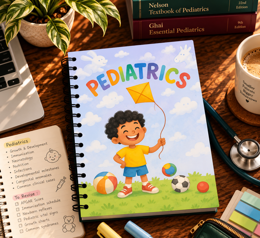 Pediatrics Notebook – Subject-Themed A4 | Prescribed