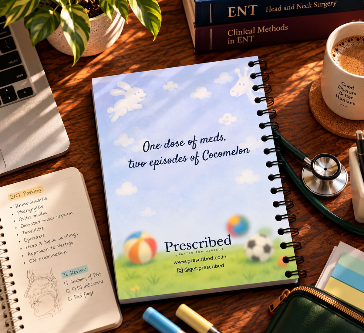 Pediatrics Notebook – Subject-Themed A4 | Prescribed