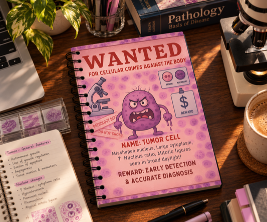 Pathology Notebook – Subject-Themed A4 | Prescribed