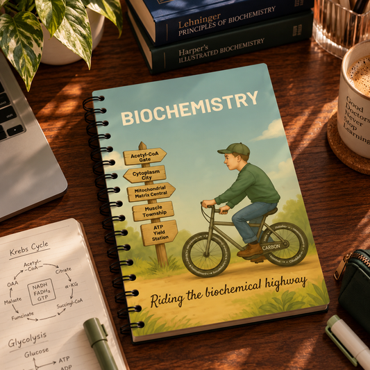 Biochemistry Notebook – Subject-Themed A4 | Prescribed