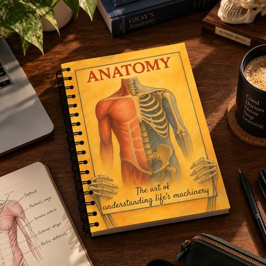 Anatomy Notebook – Subject-Themed A4 | Prescribed
