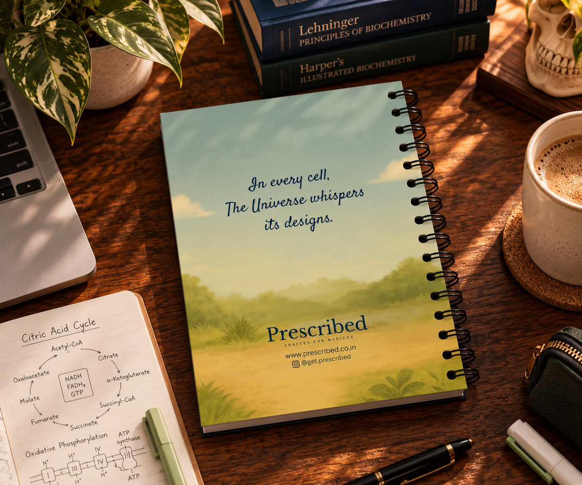 Biochemistry Notebook – Subject-Themed A4 | Prescribed